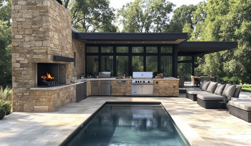 Outdoor Kitchen Remodeling in Conroe, TX