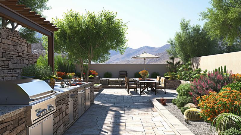 Outdoor Kitchen Construction in Katy, TX